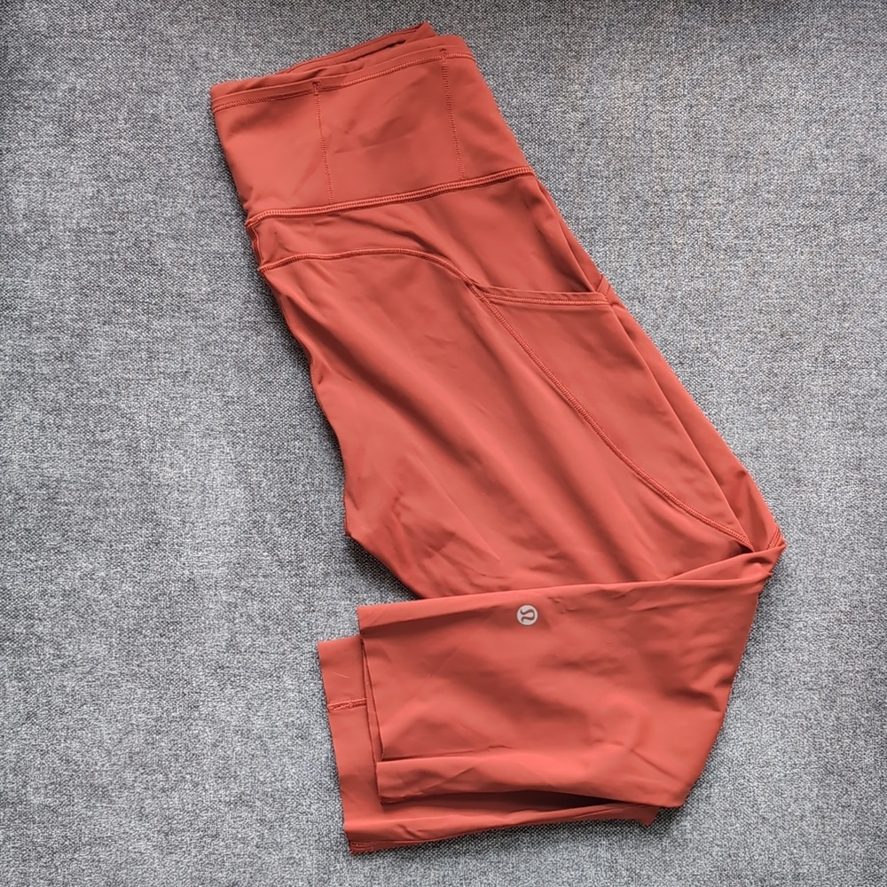 Lululemon Leggings (Rust Brown)